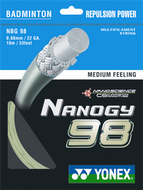 Yonex Nanogy 98 Badminton String - 10 Set